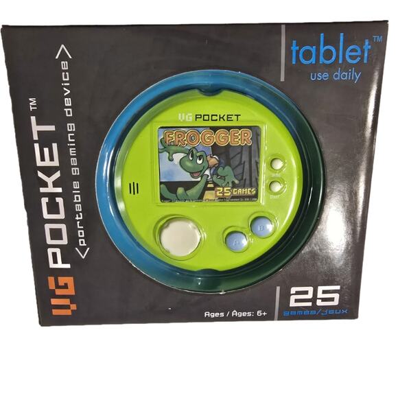 ION VG Pocket Tablet Green‎ Frogger Edition VG-4000 2006 - Picture 1 of 6